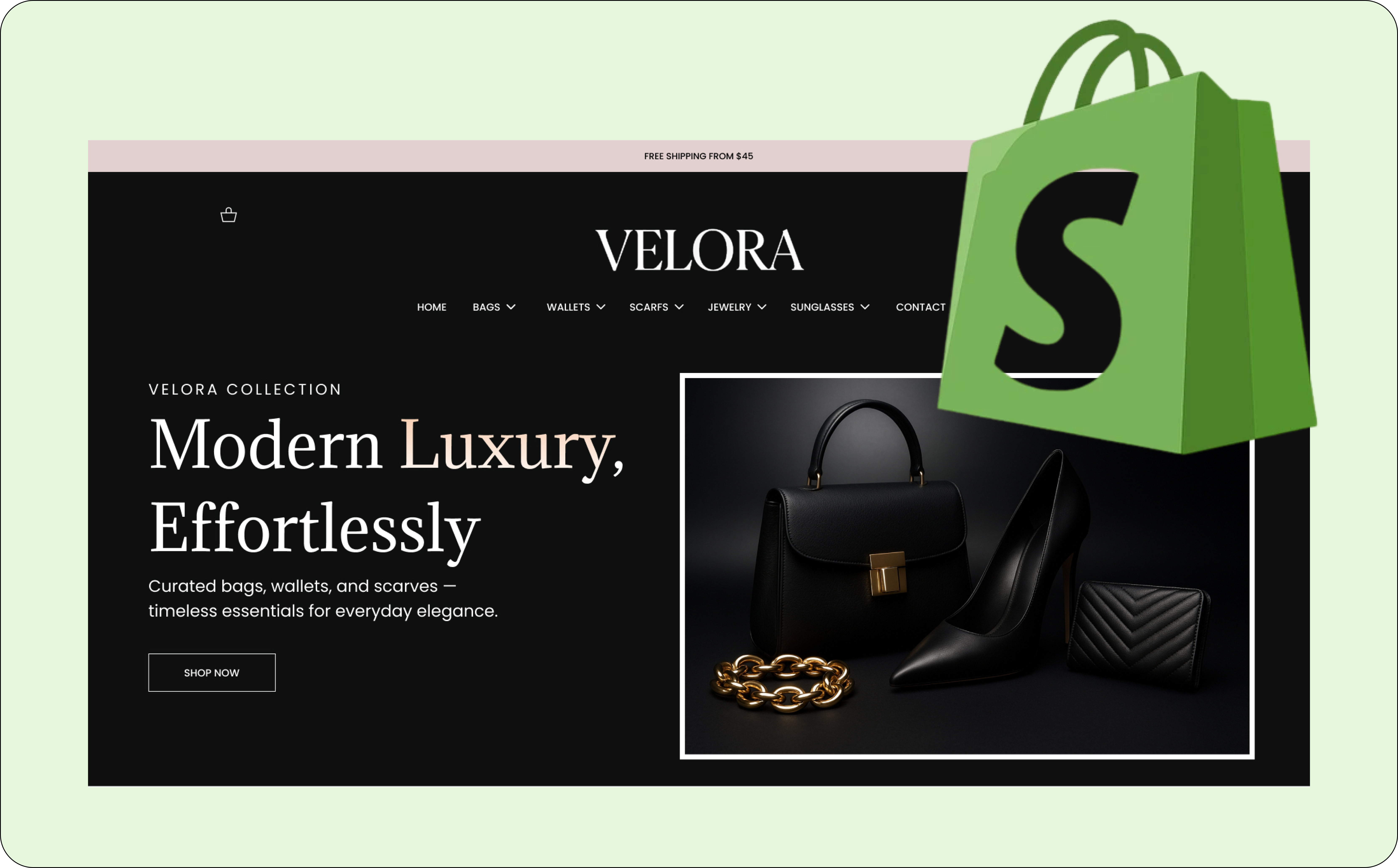 Velora — Figma to Shopify storefront
